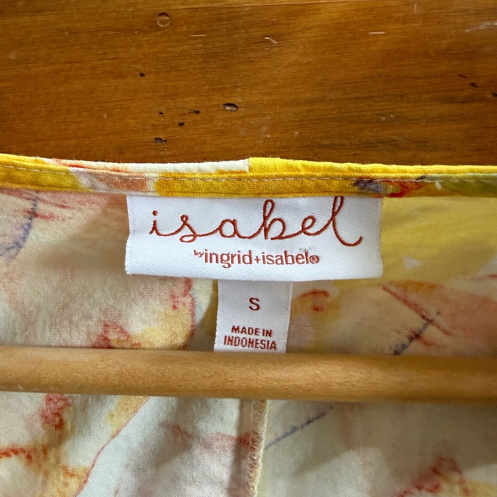 Isabel Maternity by Ingrid & Isabel Colorful Floral Midi Dress - Picture 2 of 2